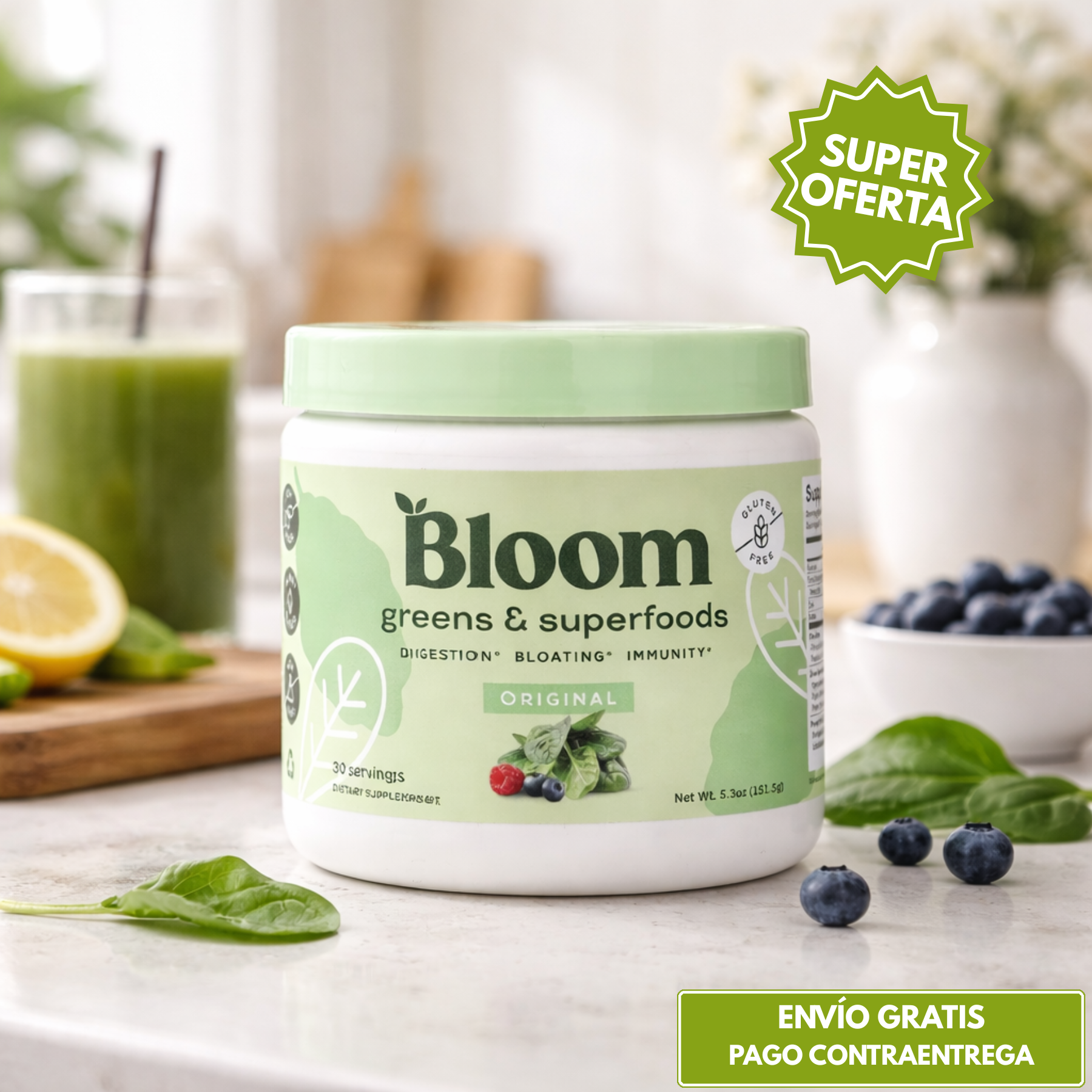 BLOOM ORIGINAL® - DESHINCHA TU ABDOMEN